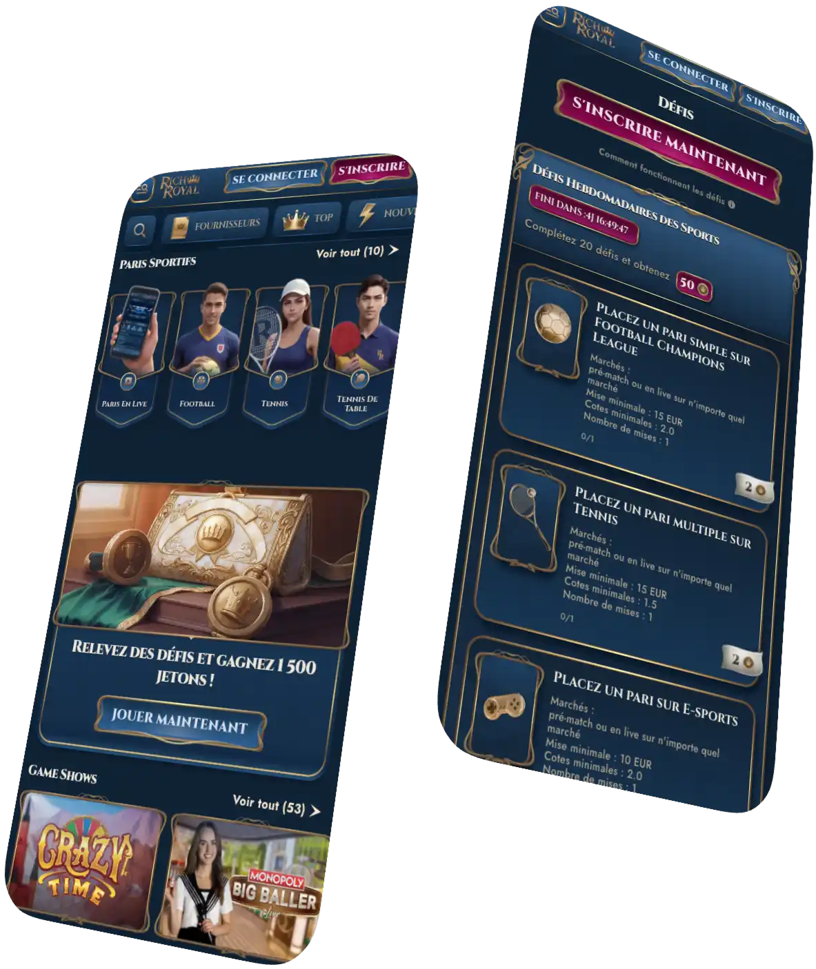 Rich Royal App